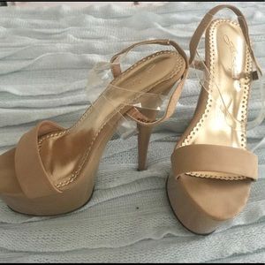 Johnathan Kayne Suntan Pageant Heels